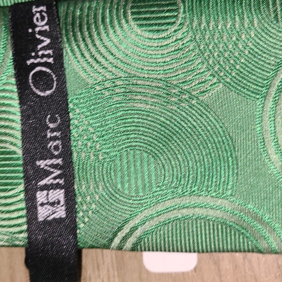 Tie 100 silk by marc olivier new - Picture 3 of 3